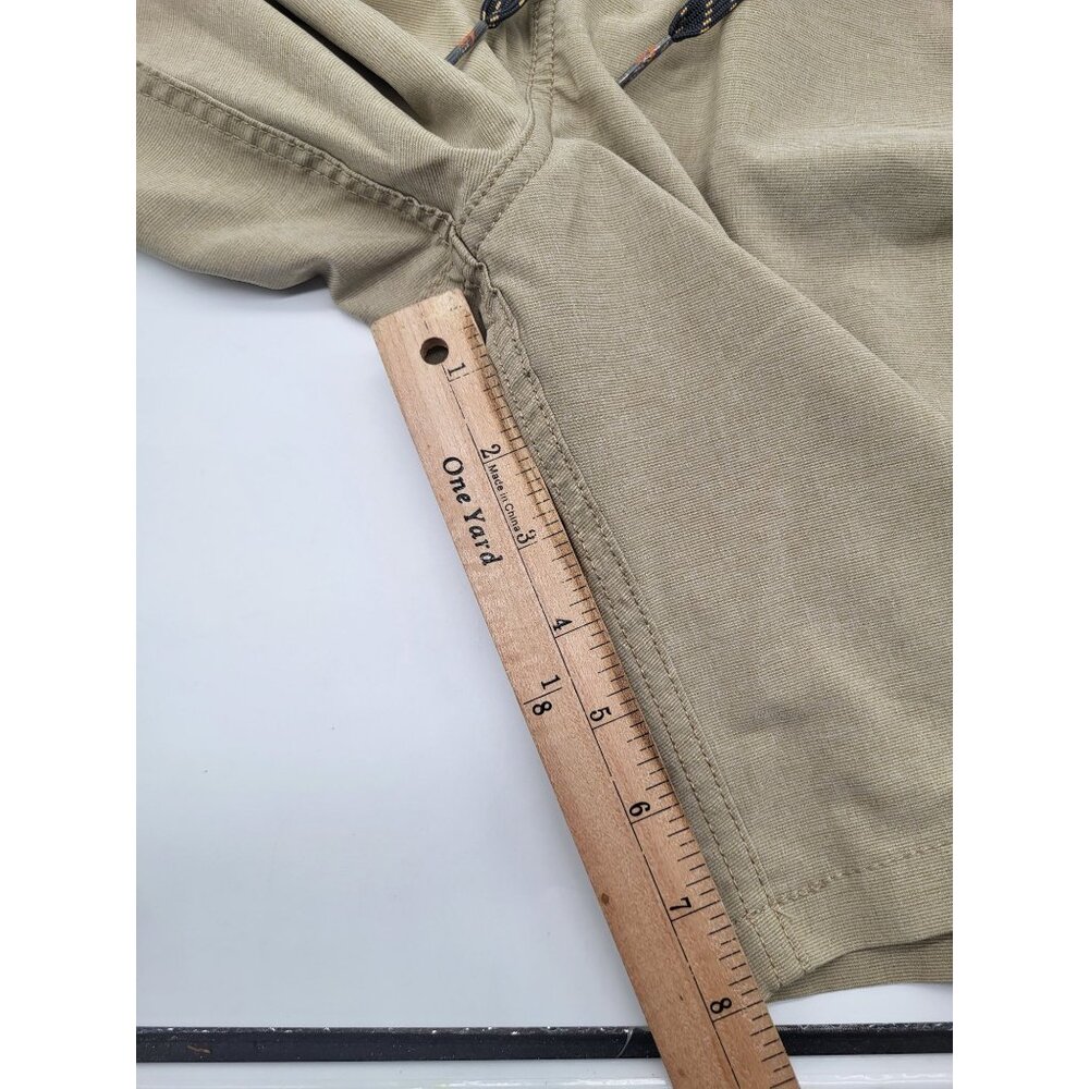 Quiksilver Waterman Men XL Pull On Hybrid Shorts Fishing Outdoor Performance Tan - Picture 7 of 11